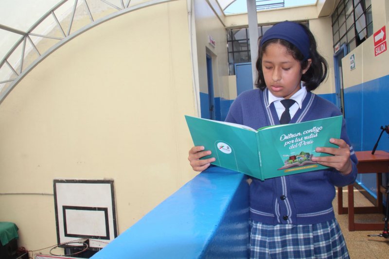 El libro de narraciones inéditas que está escrito por niños peruanos