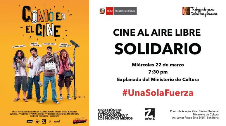 Cine al Aire Libre Solidario