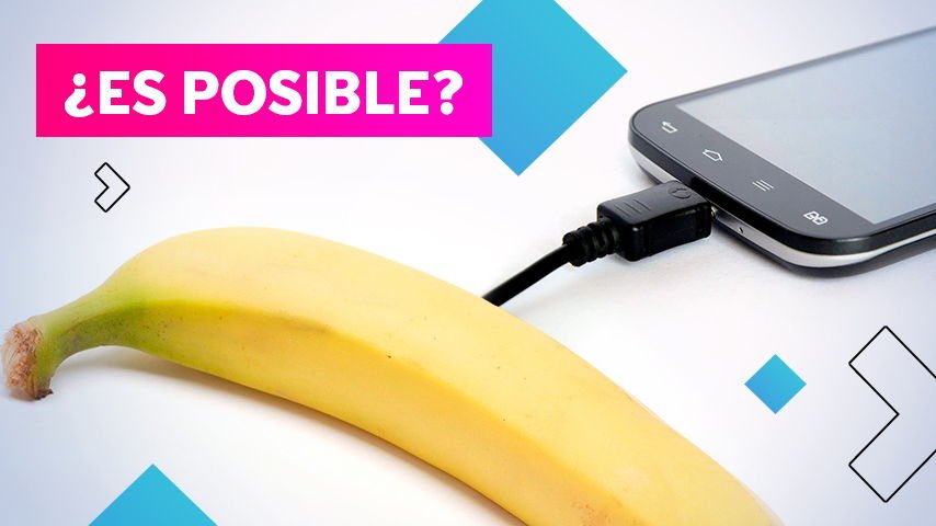 Verdad o mito: ¿Una fruta puede cargar el celular?