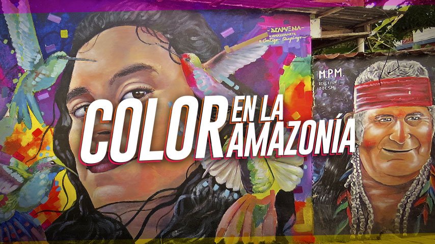 Amazonarte, el festival de muralización de la amazonía peruana