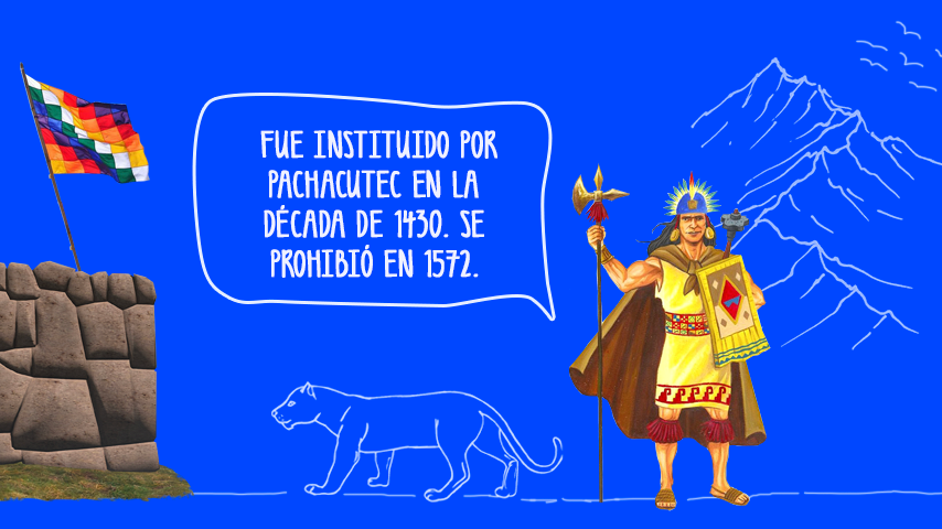 El Inti Raymi fue celebrada desde inicios de la época incaica, pero se cree que fue reorganizado por Pachacútec. Después de la conquista, los españoles prohibieron la fiesta del sol, impulsando a que los campesinos la celebren en secreto.