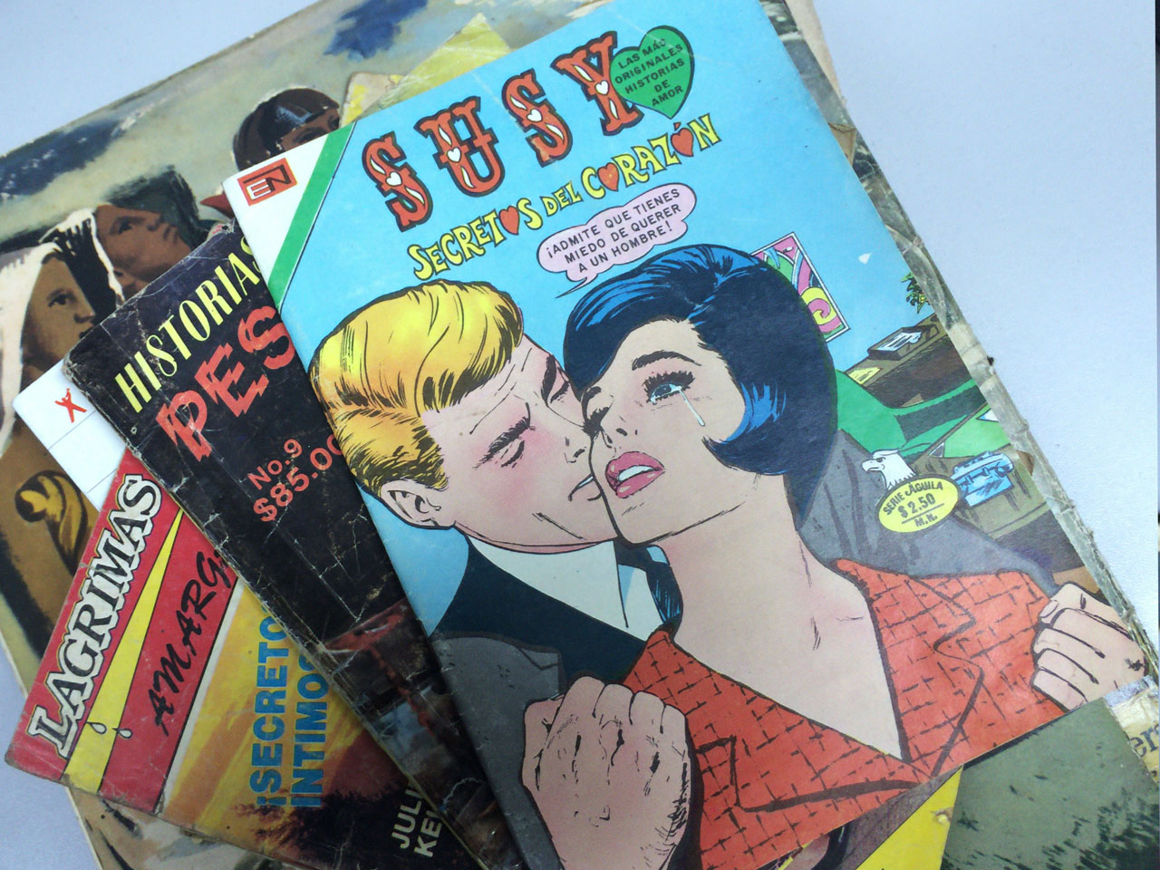 "Susy" cuenta historias de amor, era de las más populares entre las adolescentes de los 60. 