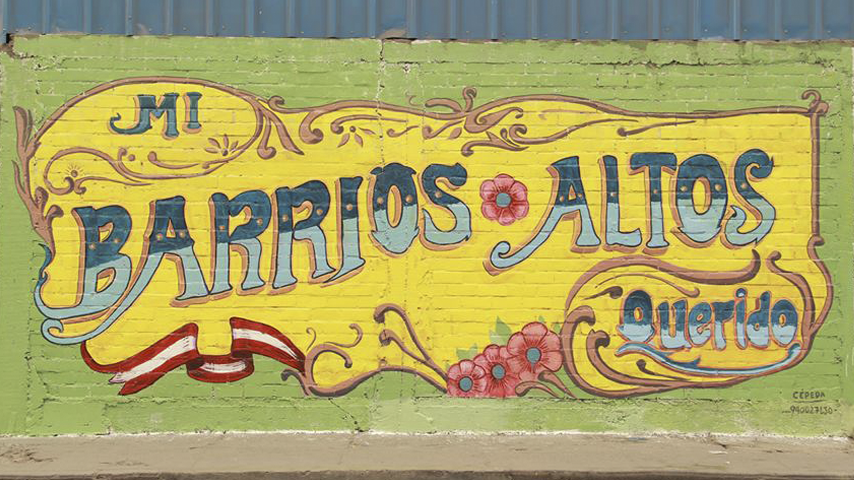 Murales en Barrios Altos