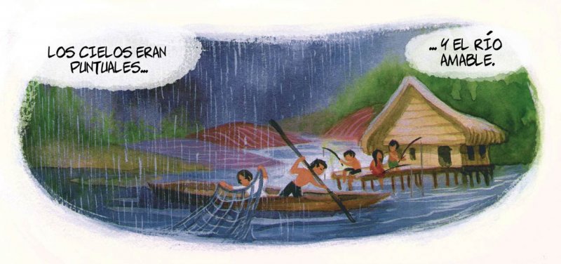 Este cómic nos habla de la crisis climática que se vive en las comunidades indígenas del Perú